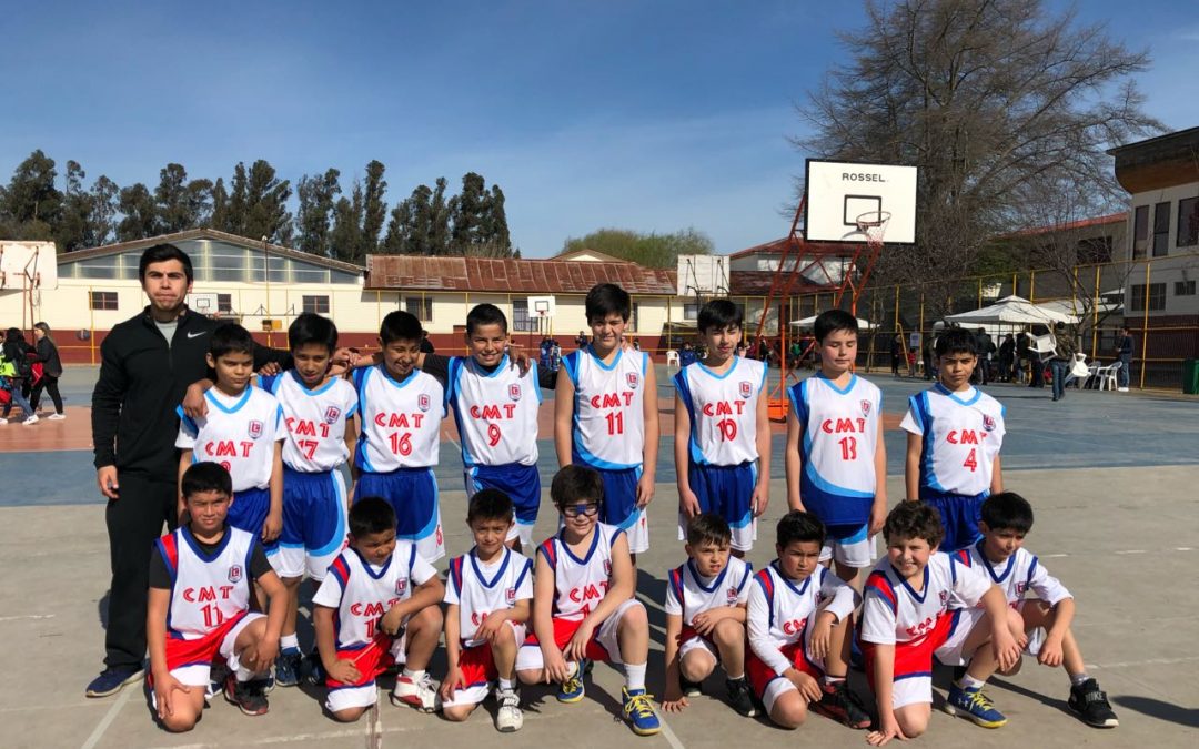 Masivo de Baloncesto en Santa Cruz Colegio Montessori Talca