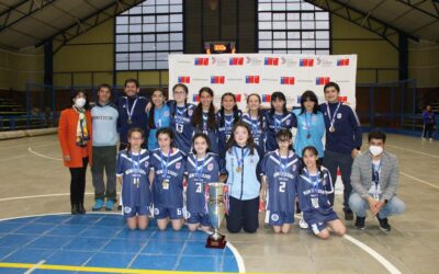 Campeonas regionales y varones de bronce en balonmano JDE U14