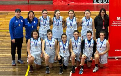 Campeonas comunales básquetbol JDE U14