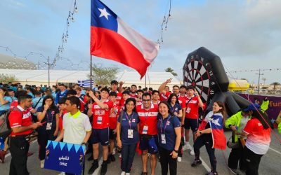 Nuestros equipos de básquetbol y natación representan a Chile en el mundial ISF de Baréin