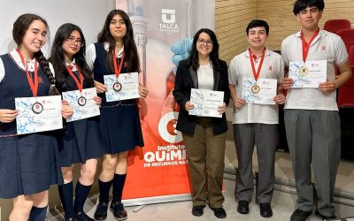 Destacada participación de nuestros estudiantes en la Olimpiada de Química UMCE 2024