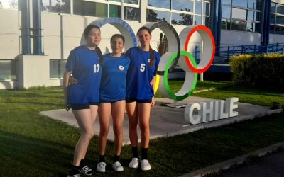 Entrenamiento y competencia junto a la selección chilena en Santiago