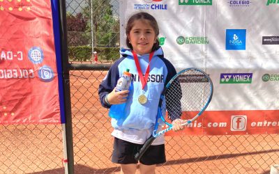 Gran participación de Julieta Macaya en el circuito nacional de tenis