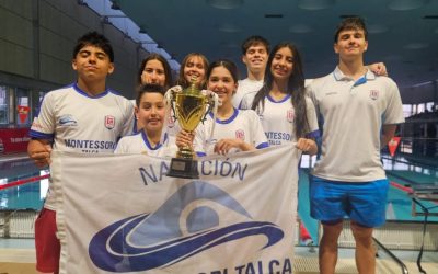 ¡Subcampeones en la Copa Soprole de Natación!